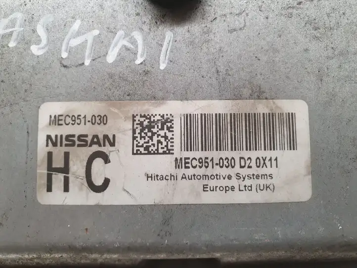 Nissan Qashqai (2006 - 2010) MEC951030 Блок управления двигателем (ЭБУ) — фото 2