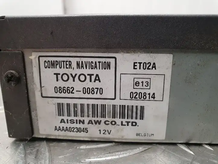 Toyota Avensis T250 (2003 - 2006) 0866200870 Навигационный привод CD/DVD — фото 3