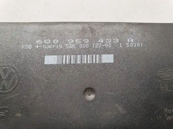 Skoda Fabia Mk1 (6Y) (1999 - 2007) 6Q0959433A Модуль комфорта — фото 2