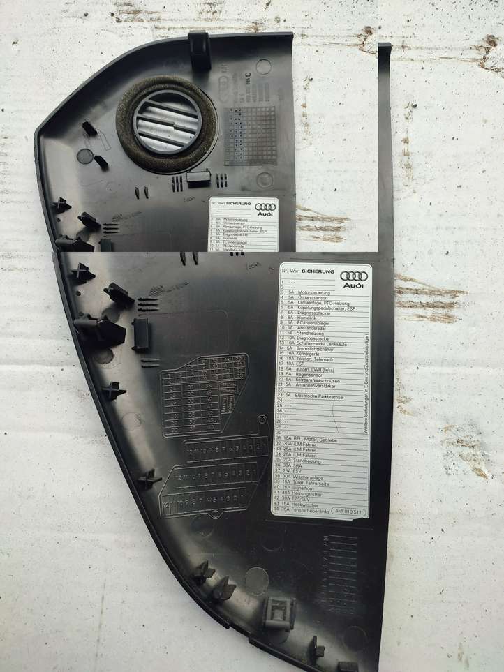 Audi A6 (2008 - 2011)  4F0857085 Отделочный щит панели (боковой)