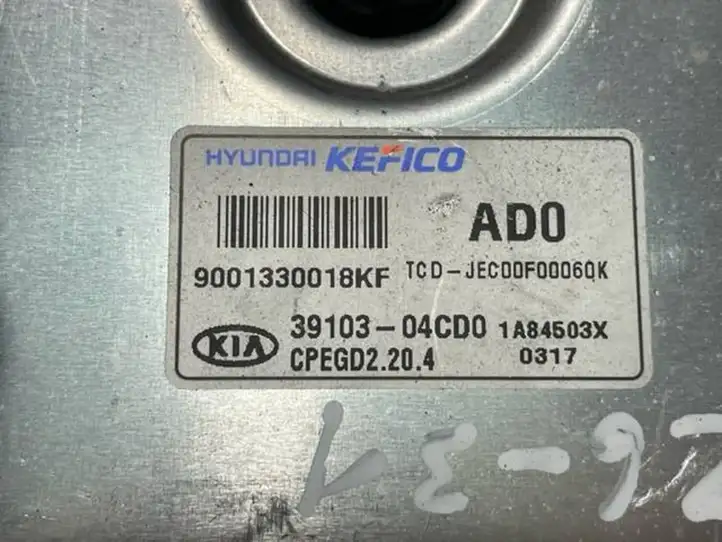 Kia Ceed (2018 - 2021) 3910304CD0 Блок управления двигателем (ЭБУ) — фото 4