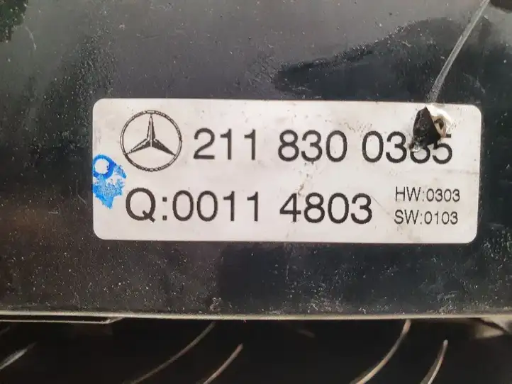 Mercedes-Benz E W211 (2002 - 2009) 2118300385 Блок управления климат-контролем — фото 3