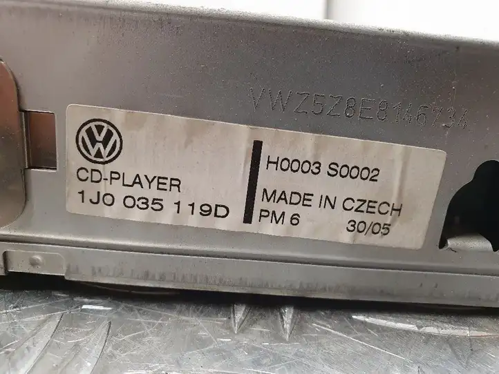 Volkswagen PASSAT B5.5 (2001 - 2005) 1J0035119D CD/DVD чейнджер — фото 3