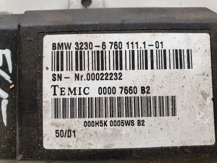 BMW 7 E65 E66 (2001 - 2008) 6760111 Блок управления рулевой рейкой — фото 2