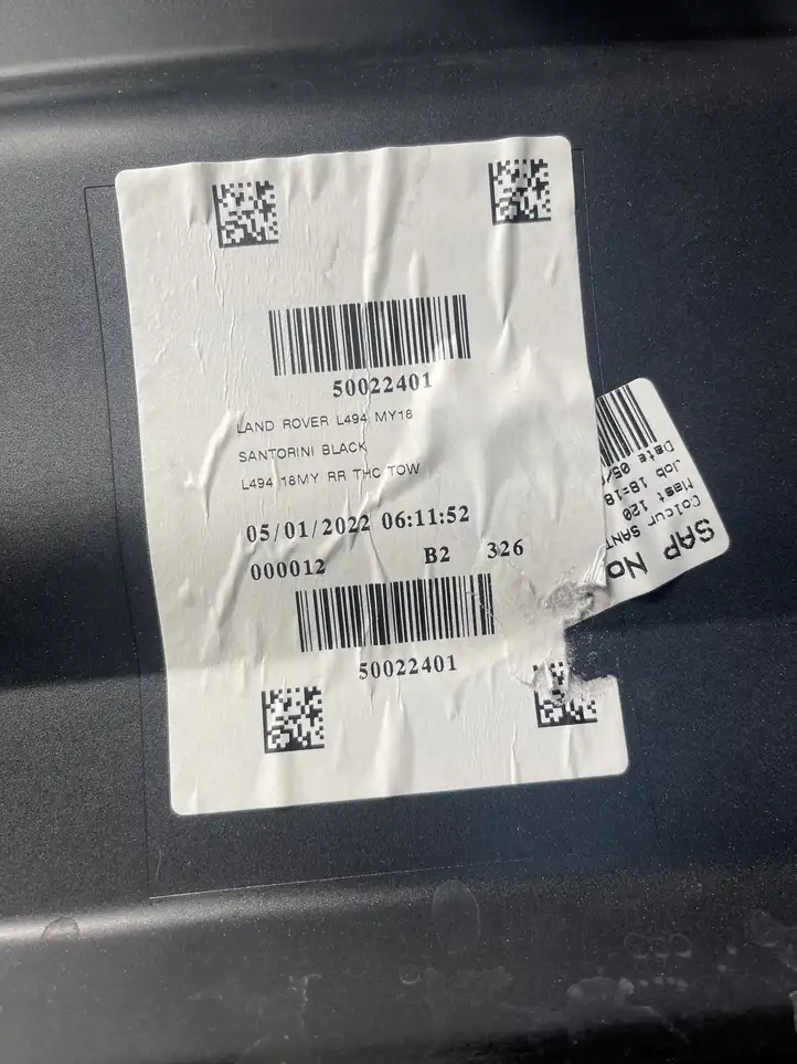 Land Rover Range Rover Sport L461 (2017 - ) JK6217K950CA Нижняя часть переднего бампера — фото 5