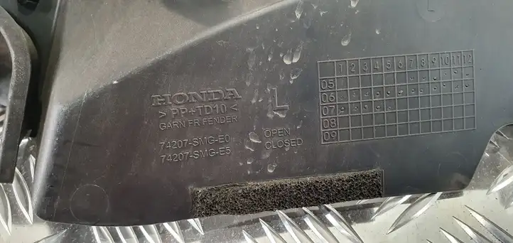 Honda Civic (2006 - 2011) 74207SMGE0 Молдинг крыла — фото 3