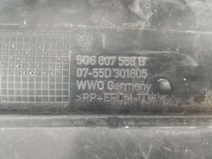 Volkswagen Golf VII (2013 - 2019)  5G6807568B Нижняя часть бампера (губа)