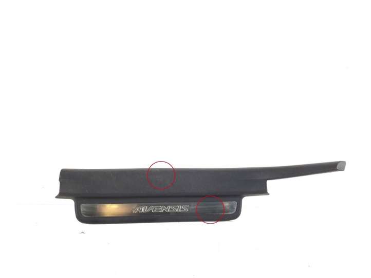 Toyota Avensis T250 (2003 - 2006)  67918-05040 Отделка заднего порога (внутренняя)
