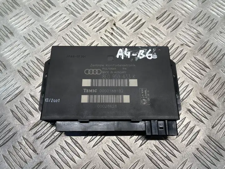 Audi A4 S4 B6 8E 8H (2000 - 2006) 8E0959433K Модуль комфорта — фото 1