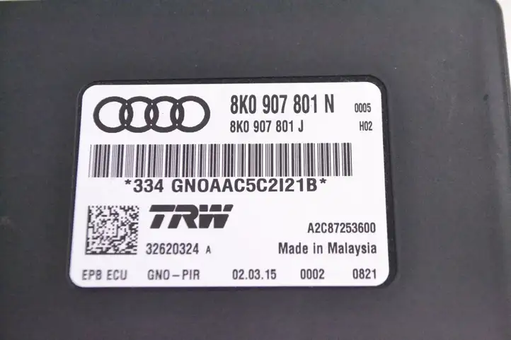 Audi A5 8T 8F (2011 - 2016) 8K0987801N Блок управления стояночным тормозом (EPB) — фото 5