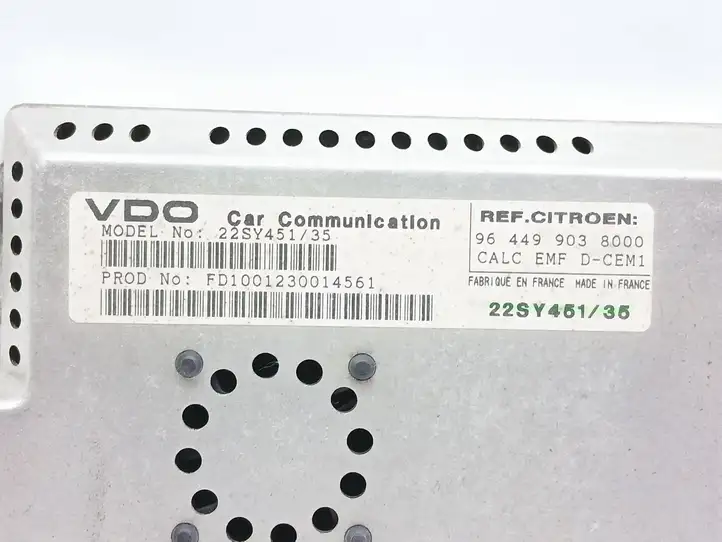 Citroen C5 (2001 - 2004) 964499038000 Прочие блоки управления — фото 7