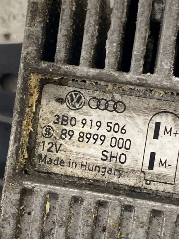 Volkswagen Transporter - Caravelle T5 (2003 - 2009) 3B0919506 Блок управления вентилятором — фото 3