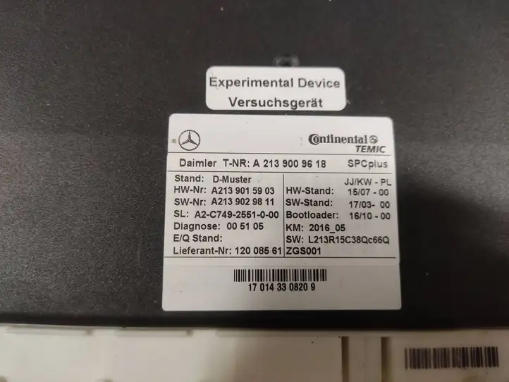 Mercedes-Benz E W213 (2016 - ) A2139009618 Блок управления дверью — фото 2