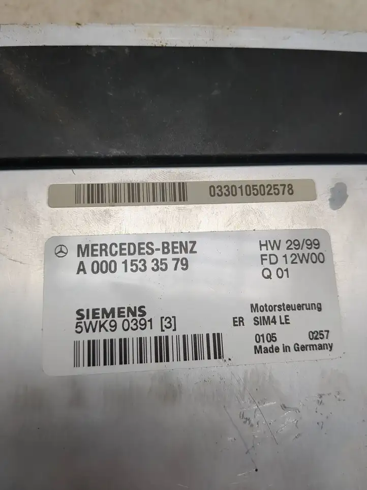 Mercedes-Benz SLK R172 (2011 - 2017) FD12W00 Блок управления двигателем (ЭБУ) — фото 4