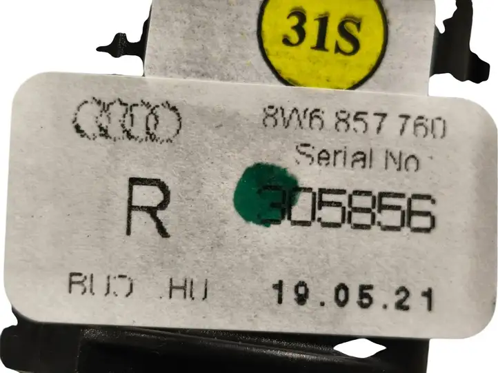 Audi A5 (2016 - ) 8W6857760 Регулятор высоты ремня безопасности — фото 7