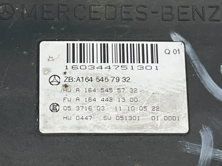 Mercedes-Benz ML W164 (2005 - 2011) A1645457932 Модуль комфорта — фото 6