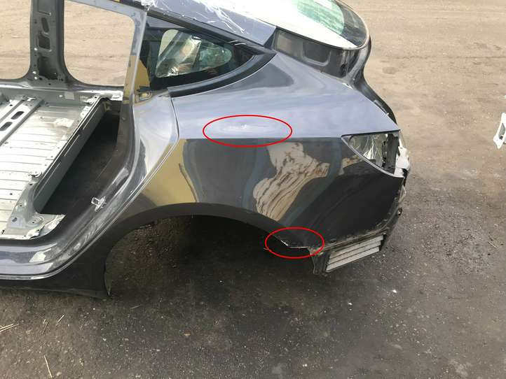 Tesla Model 3 (2017 - 2023)   Задняя четверть