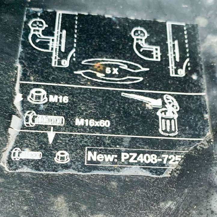 Toyota Hilux (2011 - 2015)  PZ408N956100 Комплект крюка