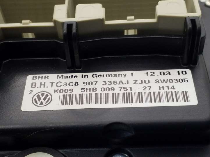 Volkswagen PASSAT B6 (2005 - 2010)  3C8907336AJ Блок управления кондиционера воздуха / климата/ печки (в салоне)