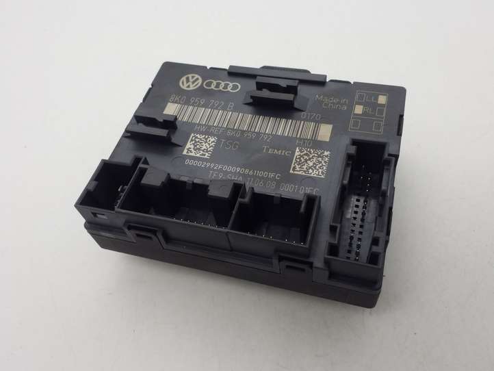 Audi A4 (2007 - 2011)  8K0959792B Блок управления дверью