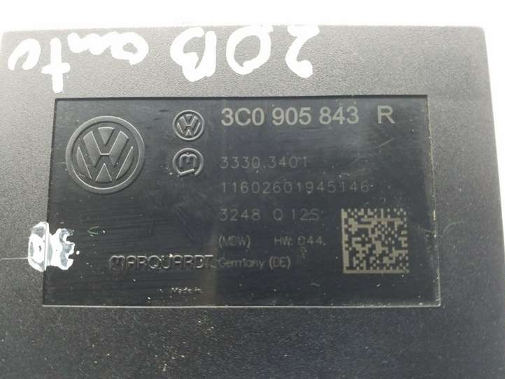 Volkswagen Passat CC (2008 - 2012)  3C0905843R Замок зажигания