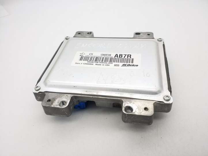 Buick Encore I (2012 - 2019)  12669749 Блок управления двигателем ECU