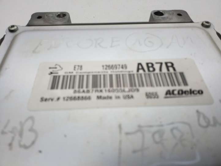 Buick Encore I (2012 - 2019)  12669749 Блок управления двигателем ECU