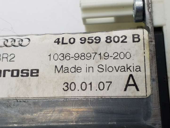 Audi Q7 (2005 - 2009)  4L0959802B Механизм подъема окон задней двери