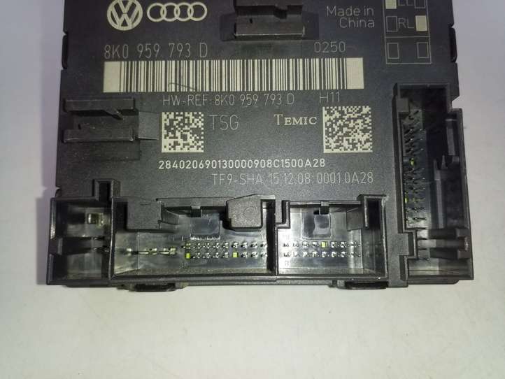 Audi A6 (2008 - 2011)  8K0959793D Блок управления дверью