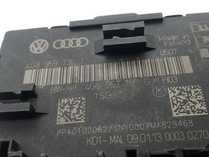 Audi A6 (2011 - 2014)  4G8959795J Блок управления дверью