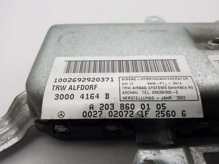 Mercedes-Benz E W211 (2002 - 2009)  A2038600105 Подушка безопастности передней двери