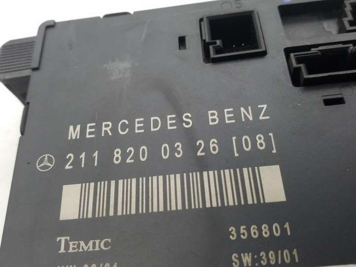 Mercedes-Benz E W211 (2002 - 2009)  2118200326 Блок управления дверью
