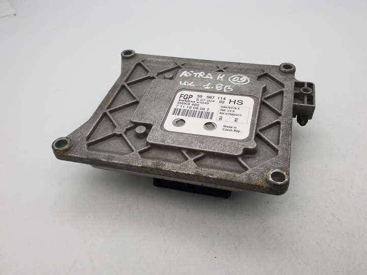 Opel Astra (2004 - 2009)  55567114HS Блок управления двигателем ECU