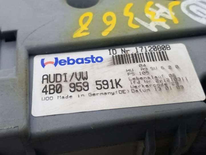 Audi A6 (2008 - 2011)  4B0959591K Двигатель привода люка-крыши