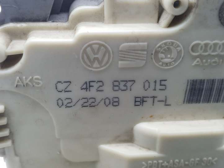 Audi A3/S3 8P (2004 - 2008)  4F2837015 Передняя звукоизоляция