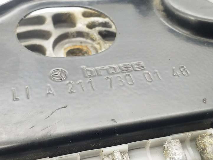 Mercedes-Benz E W211 (2002 - 2009)  A2117300146  Механизм для электрического подъема окон задней двери (без двигателя)