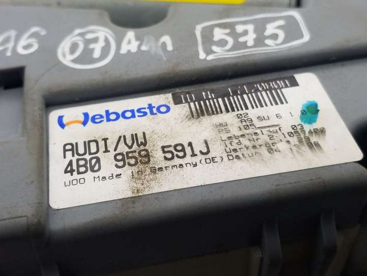 Audi A6 (2004 - 2008)  4B0959591J Двигатель привода люка-крыши