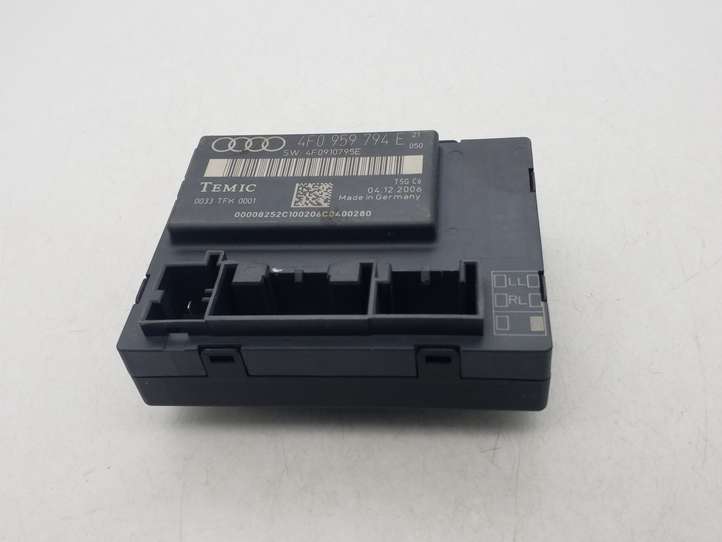 Audi A6 (2008 - 2011)  4F0959794E Блок управления дверью