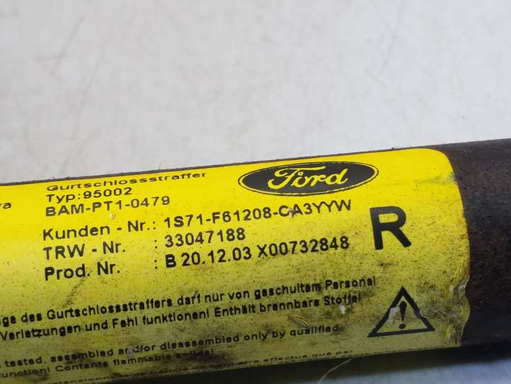 Ford Mondeo Mk III (2000 - 2007)  1S71F61208 Передняя звукоизоляция