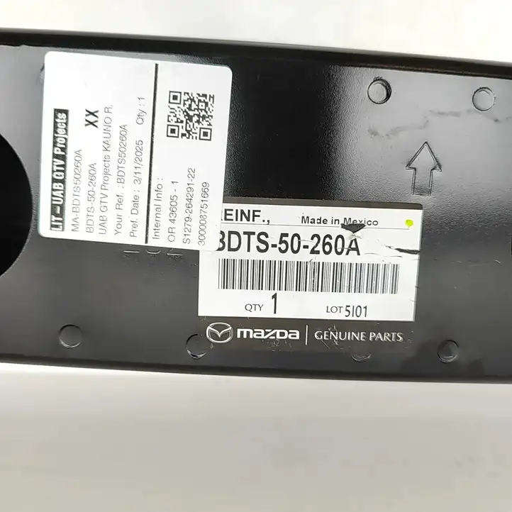 Mazda (2013 - 2016) BDTS50260A Усилитель заднего бампера — фото 7