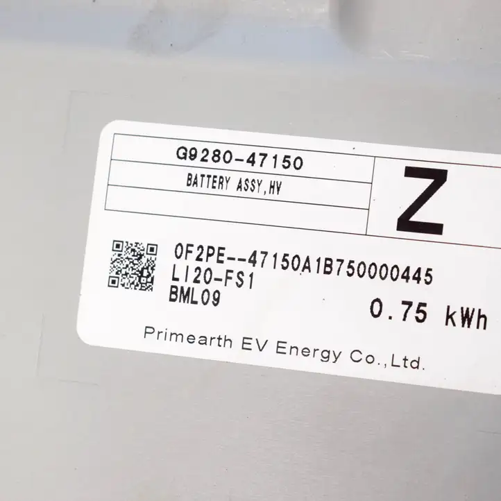 Toyota C-HR I (2016 - 2022) G928047150 Аккумулятор гибридного / электрического автомобиля — фото 6