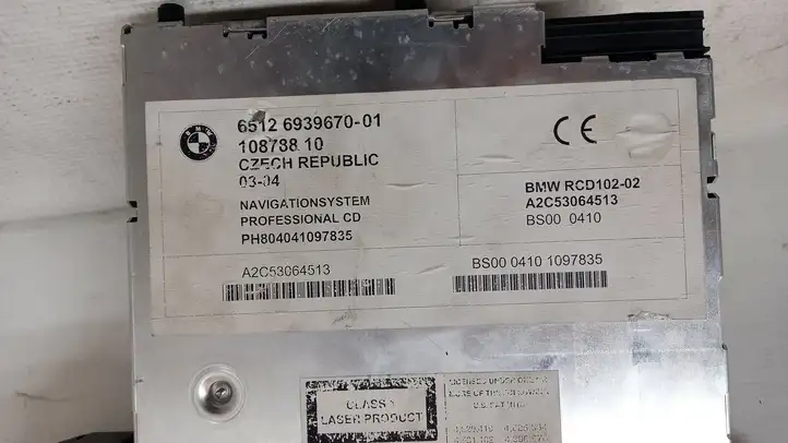 BMW X3 E83 (2003 - 2010)  6939670 Радио/ проигрыватель CD/DVD / навигация