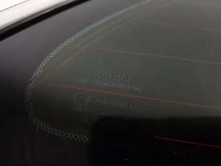 Toyota Avensis T270 (2009 - 2012) 62710-05080 Заднее боковое стекло — фото 5