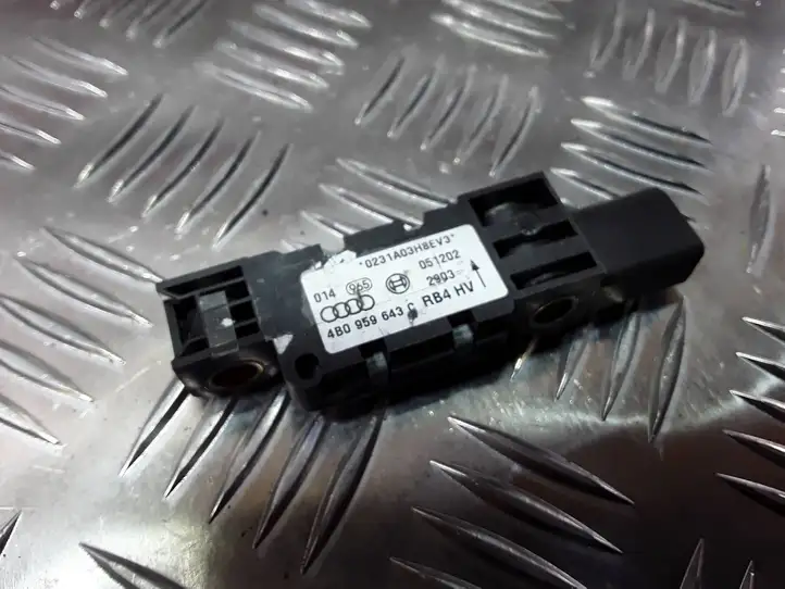 Audi A6 S6 C6 4F (2008 - 2011) 4B0959643C Датчик удара SRS — фото 2