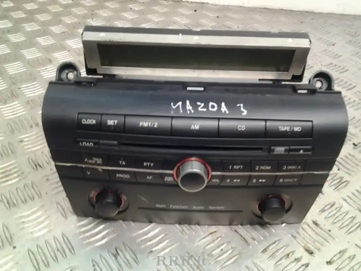 Mazda 3 I (2003 - 2006) BP4L66950A Магнитола / мультимедийная система — фото 1