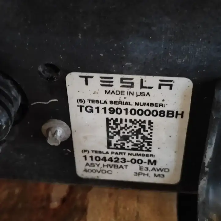 Tesla Model 3 (2017 - 2023) 110442300M Аккумулятор гибридного / электрического автомобиля — фото 2