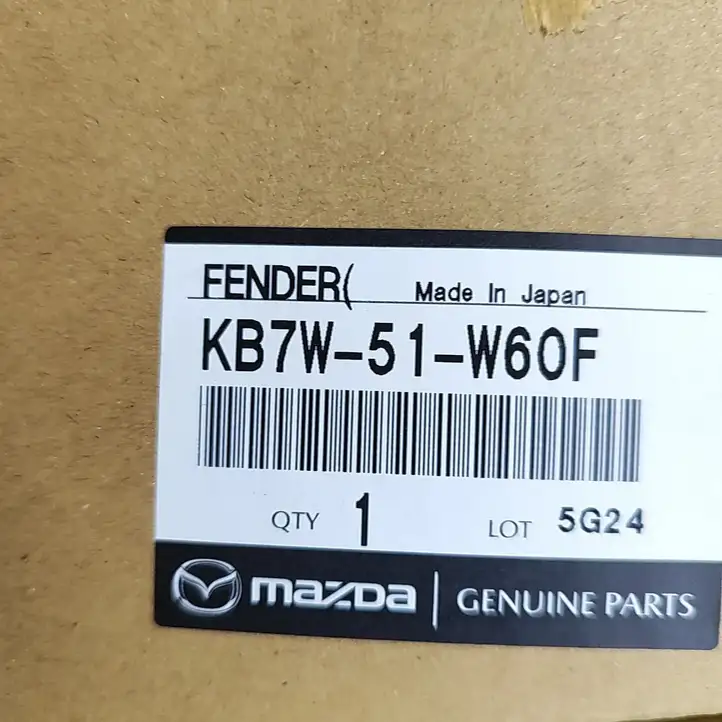 Mazda CX-5 II (2017 - ) KB7W51W60F Задняя колесная арка — фото 7