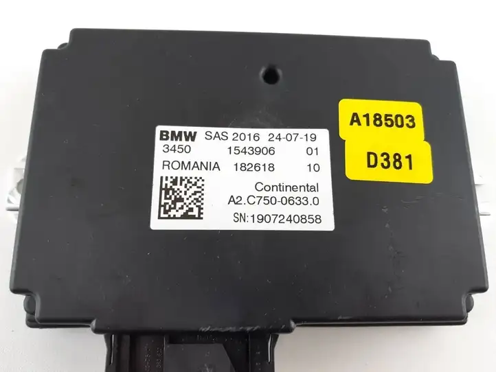 BMW 7 G11 G12 (2015 - 2022) 1543906 Кронштейн блока клапанов активного стабилизатора — фото 1