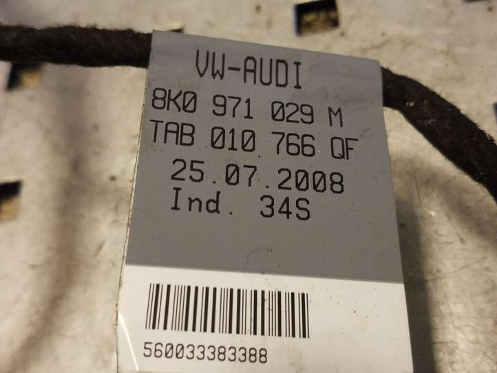 Audi A4 (2007 - 2011)  8K0971029M Проводка передних дверей