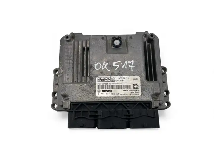 Ford Fiesta (2009 - 2012) AV2112A650SE Блок управления двигателем (ECU) — фото 1